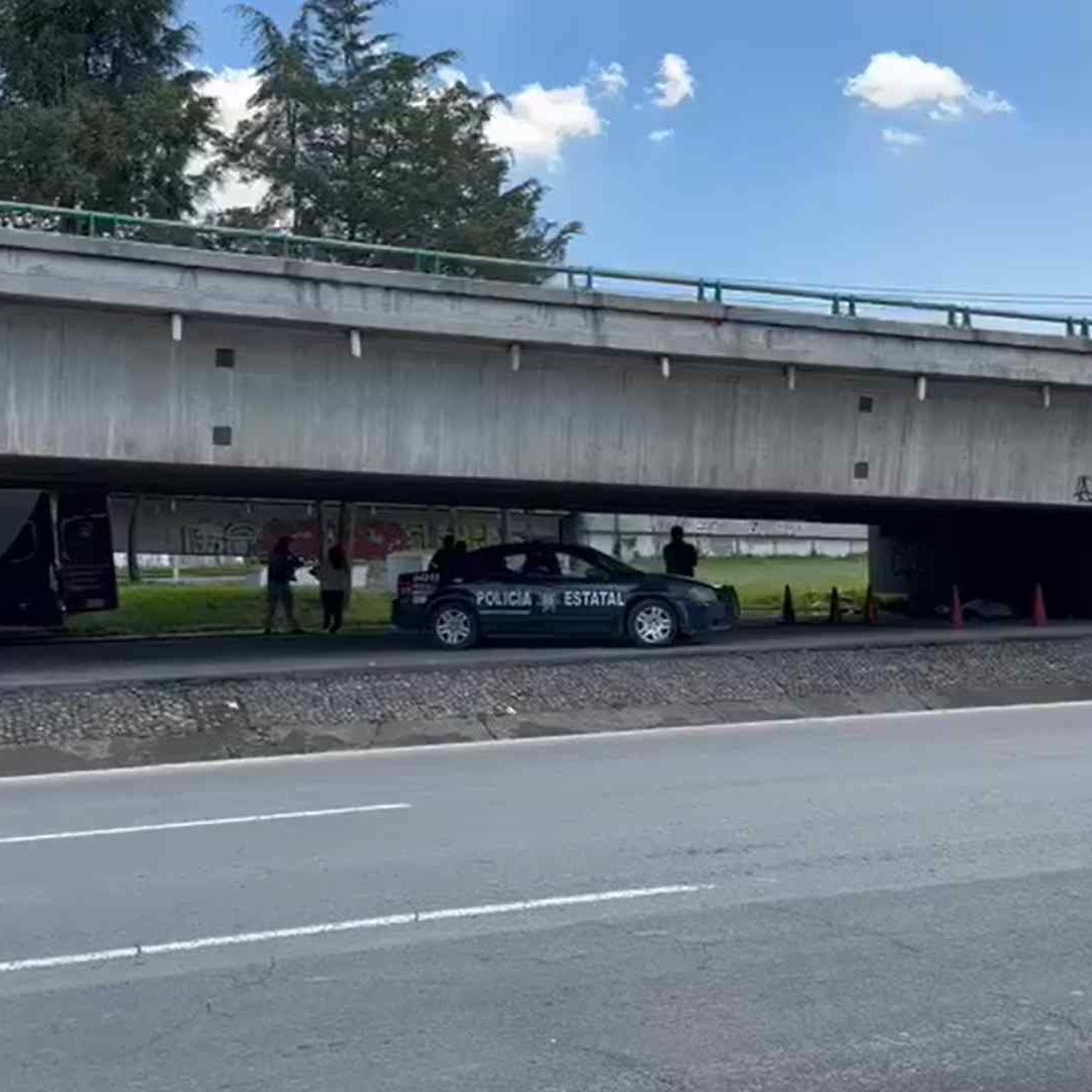 Encuentran Muerto Bajo un Puente de Toluca, Estaba Ahí Desde el Sábado