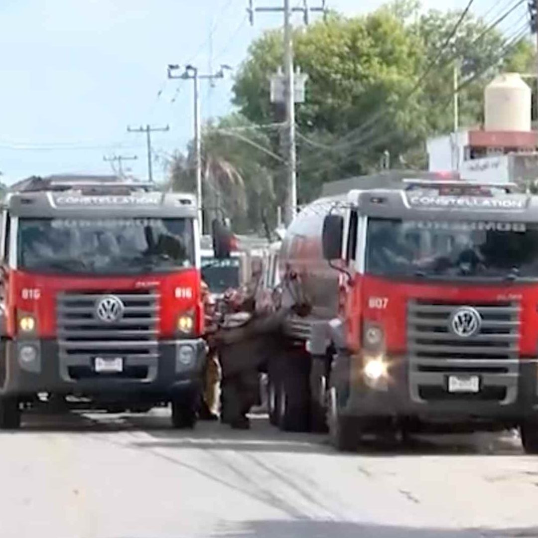 Se Registra Explosión e Incendio en Predio de Mérida Yucatán por Presuntos Cohetes y  Artículos de Pirotecnia