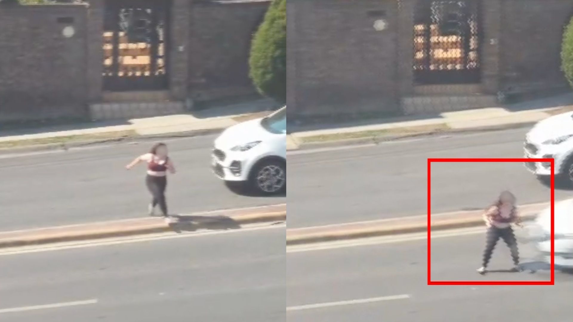 Video atropellan a mujer en avenida Paseo de los Leones