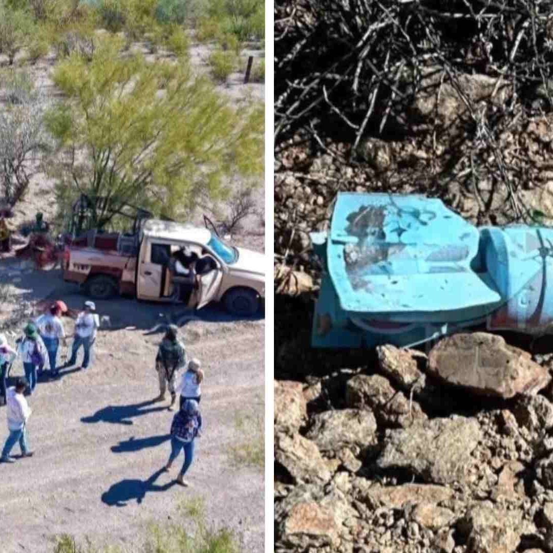 Colectivos Localizaron Artefactos Explosivos Durante Jornadas de Búsqueda en Caborca, Sonora