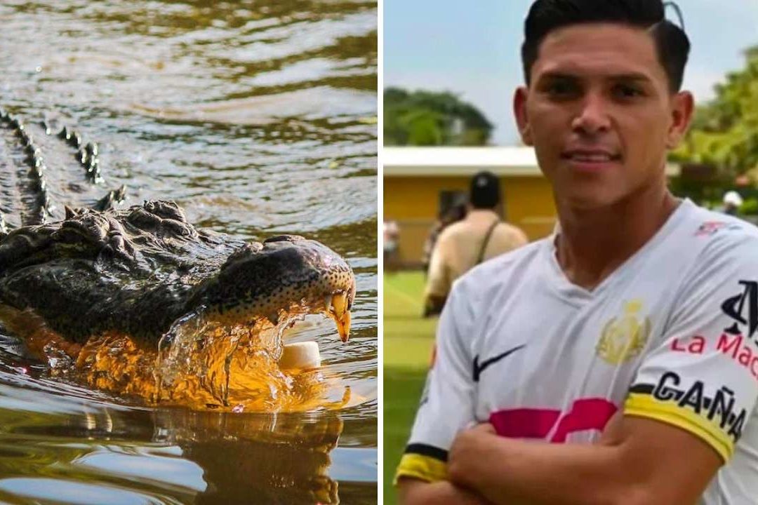 El futbolista Jesús Alberto López Ortiz quien fue devorado por un cocodrilo cuando se metió a nadar en Río Cañas, Costa Rica