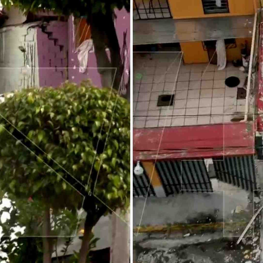 Explosión en vivienda de Plazas de Aragón