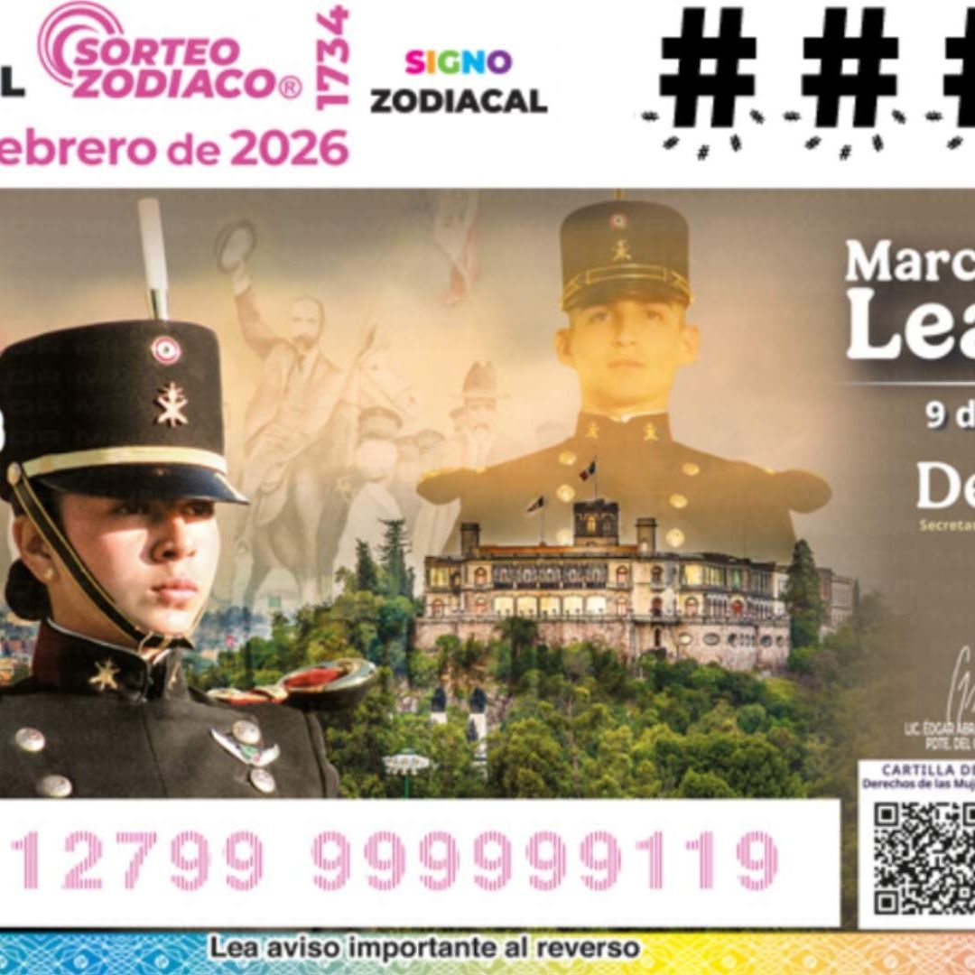 Resultados Lotería Nacional 8 de febrero. Billete Sorteo Zodiaco 1734