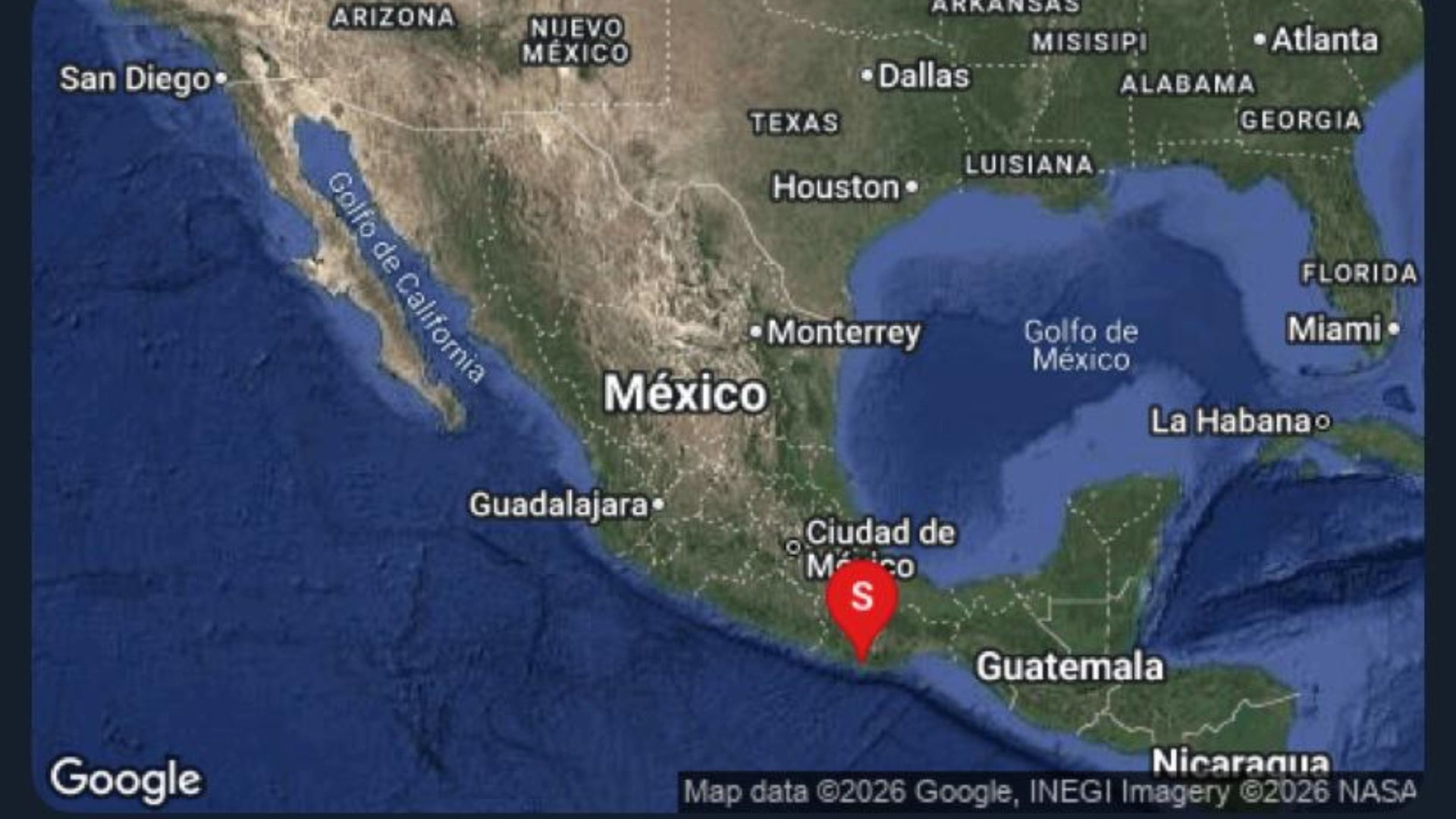 Sismo en Oaxaca Activa Alerta Sísmica en Dispositivos Móviles en Jalisco