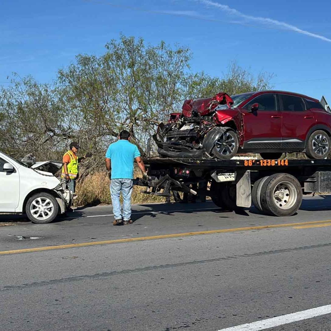 Choque en la Matamoros-Victoria Deja Varios Lesionados; Neblina Habría Reducido la Visibilidad