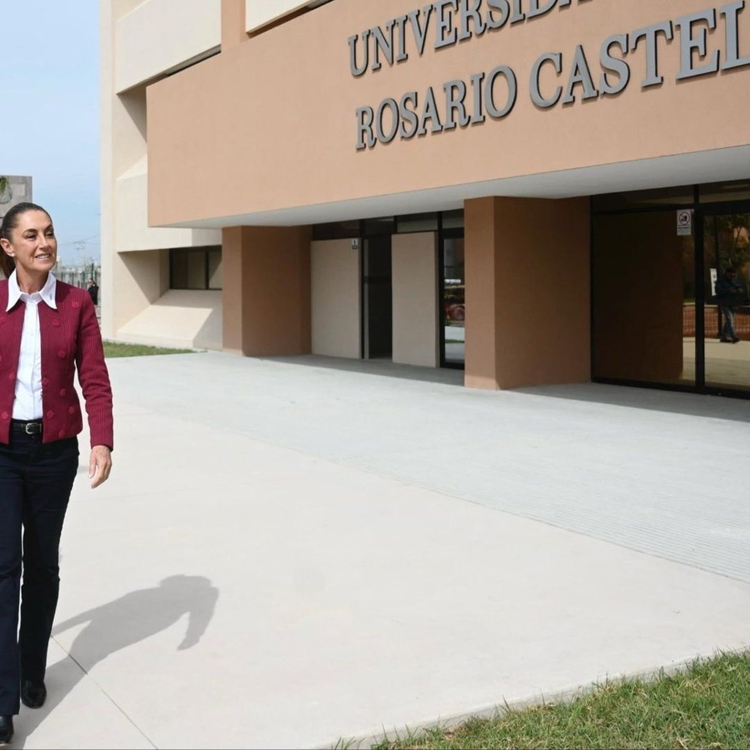 Todos los estudiantes de la Universidad Nacional Rosario Castellanos recibirán la Beca Gertrudis Bocanegra