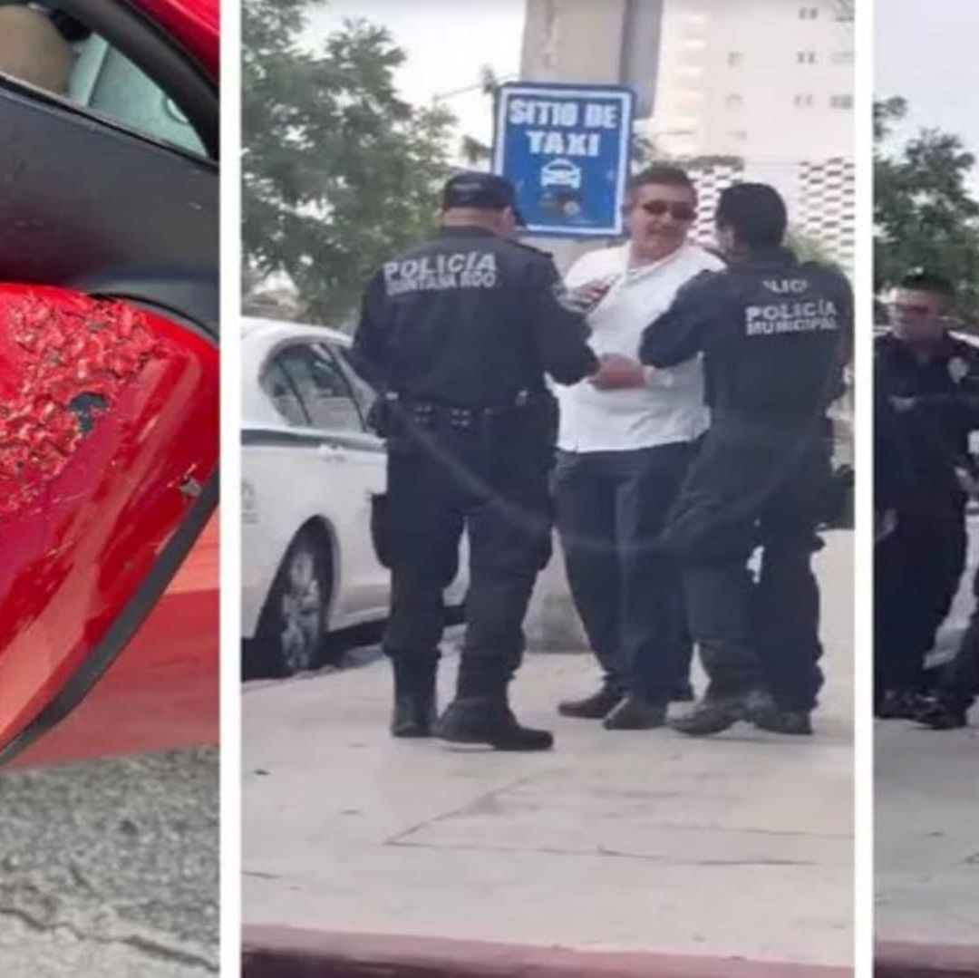 Taxista Ataca a Uber con Ácido en Cancún