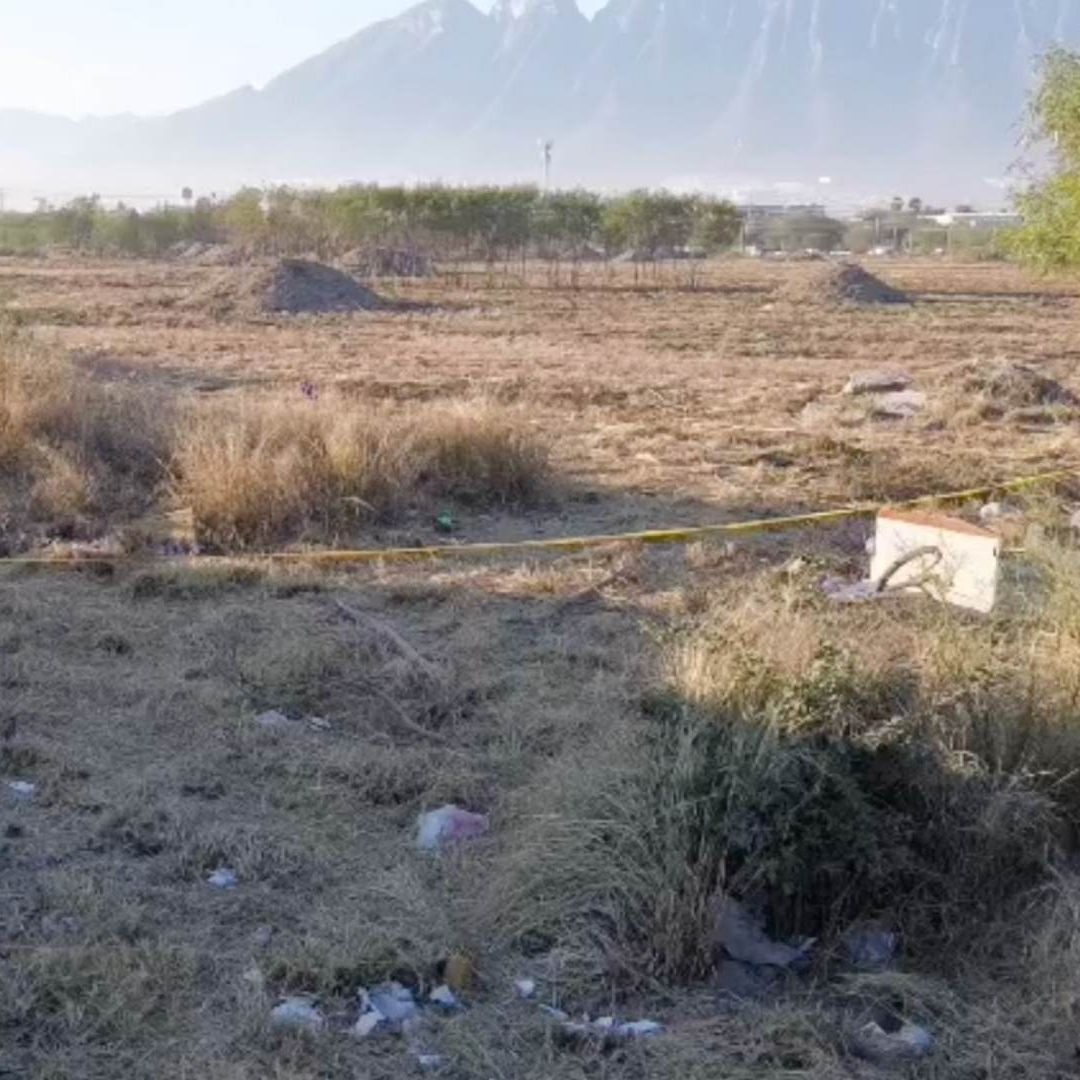 Terreno baldío donde encontraron cuerpo de menor en colonia Barrio de la Industria