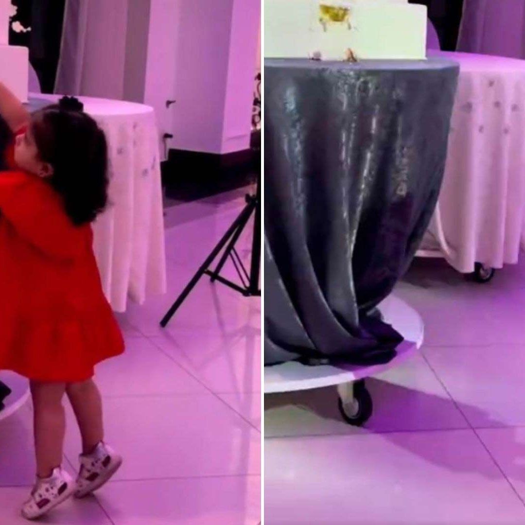 Niña Arruina Pastel de Boda en Sonora y se Hace Viral en Redes