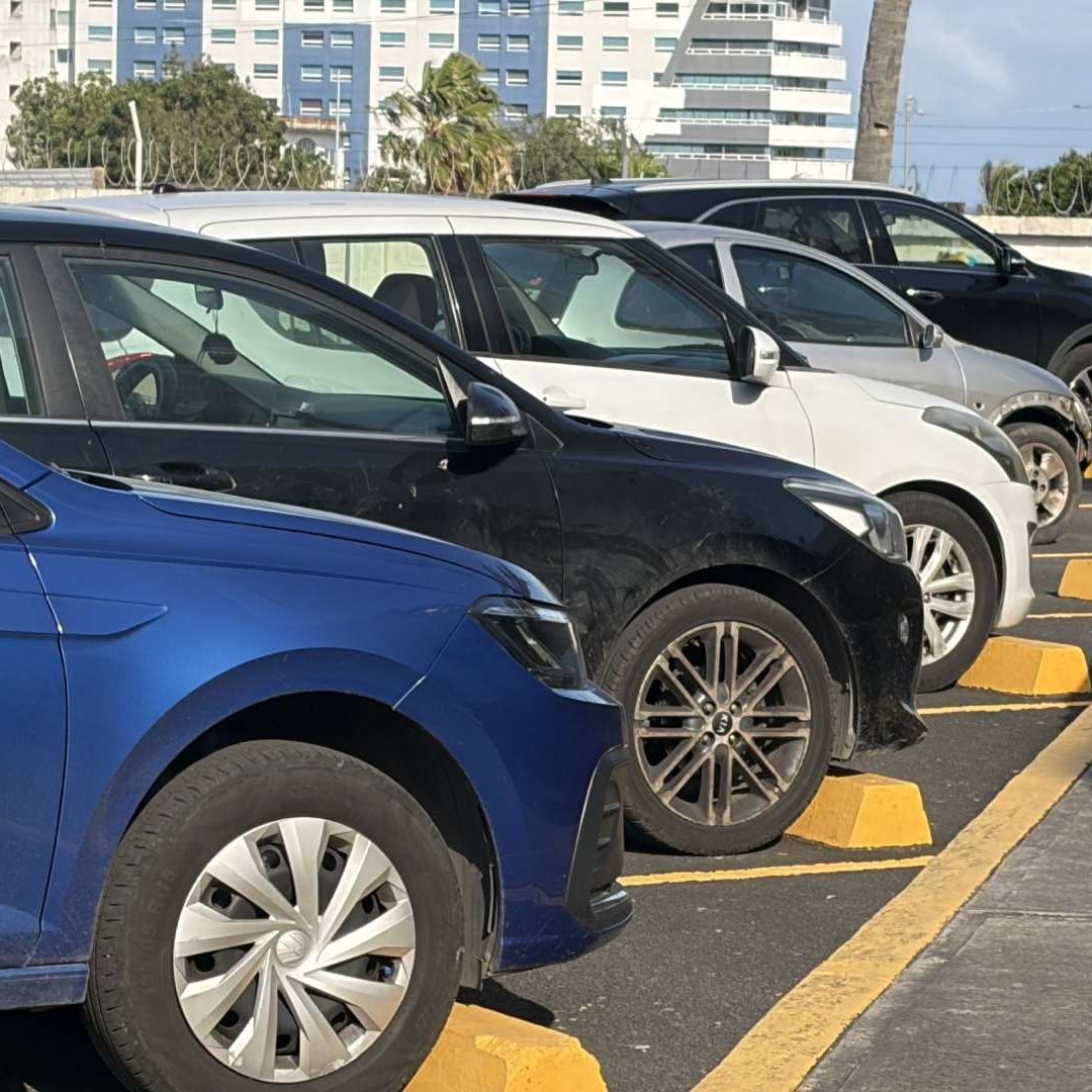 Largas filas en los módulos de hacienda para tramitar la licencia de conducir en Xalapa, Veracruz.