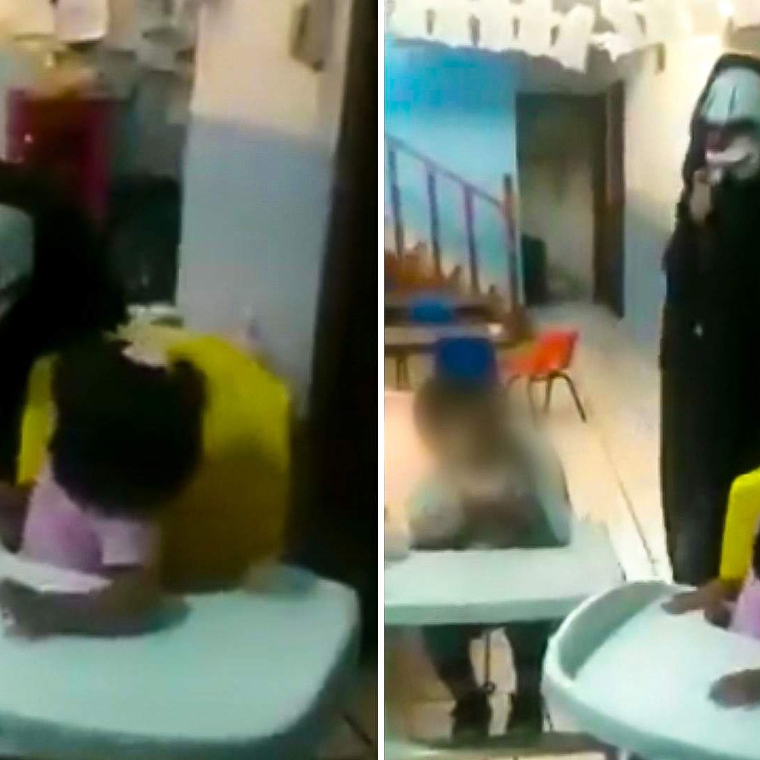 Persona Disfrazada Aterroriza a Niños de Kínder en Jalisco
