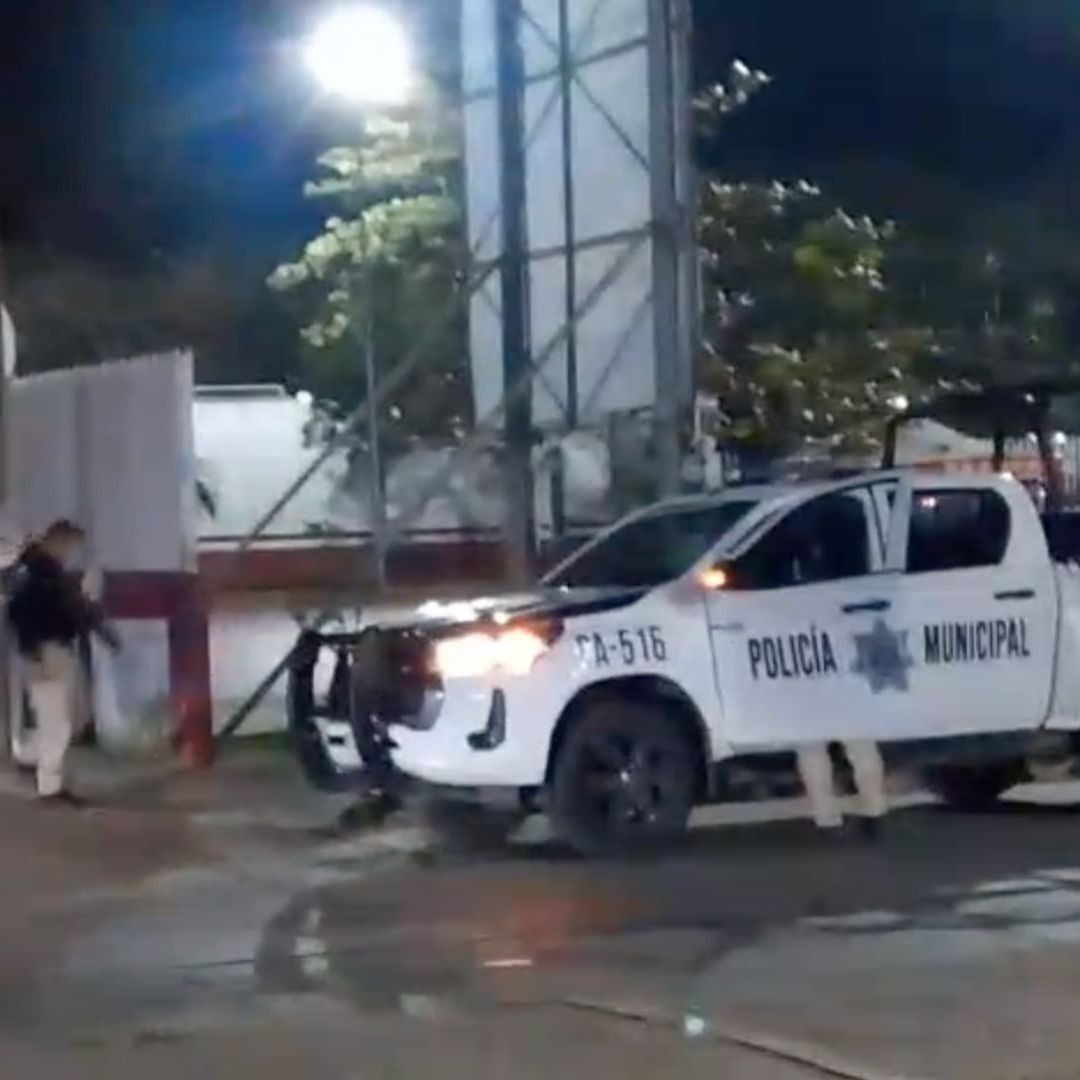 Disparos de Arma de Fuego Generan Movilización Policiaca en Coatzacoalcos Veracruz Parque Deportivo La Alameda