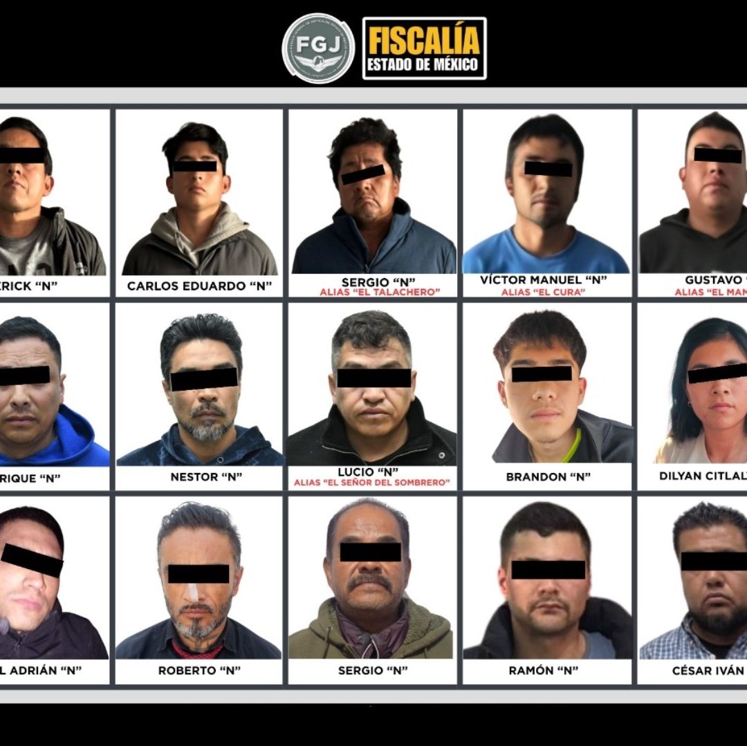 Con Uniformes y Autos Falsos: Detienen a 21 Sujetos que Fingían ser MP de la Fiscalía Edomex