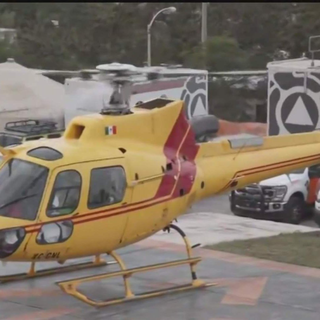 Helicóptero de Protección Civil de Nuevo León