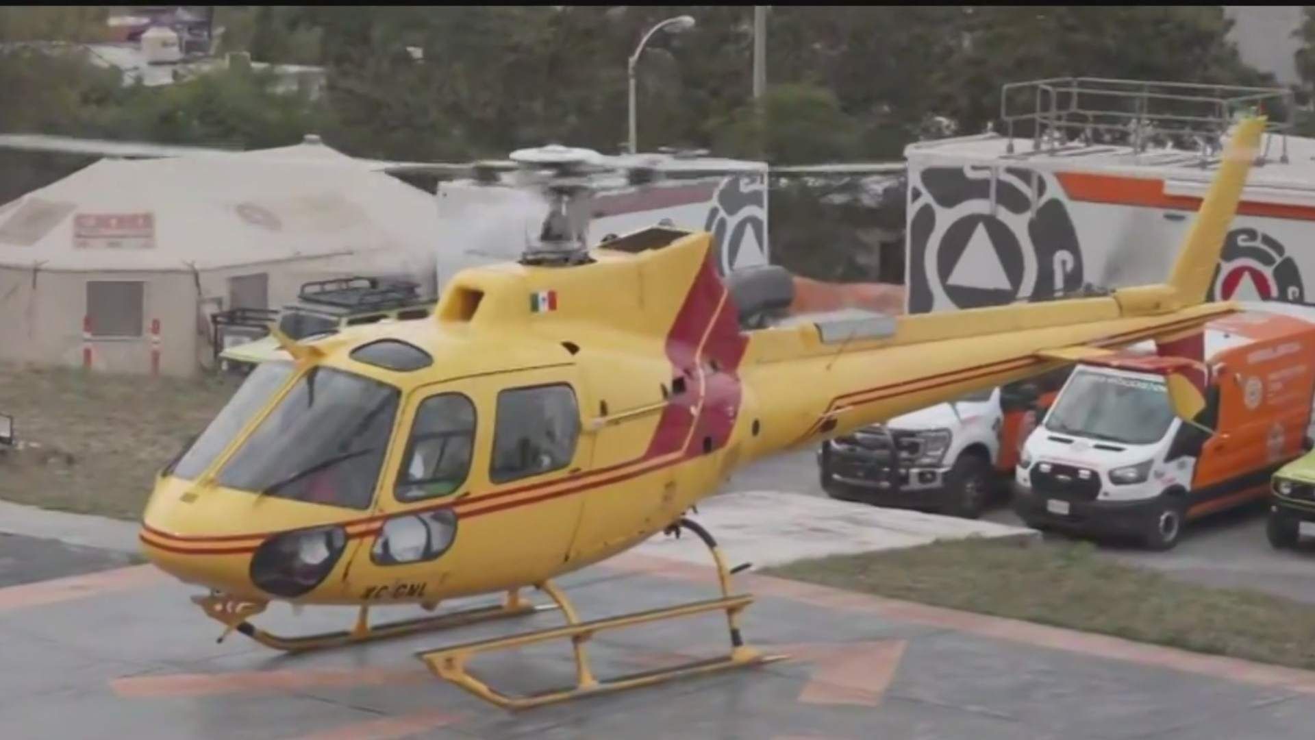 Helicóptero de Protección Civil de Nuevo León