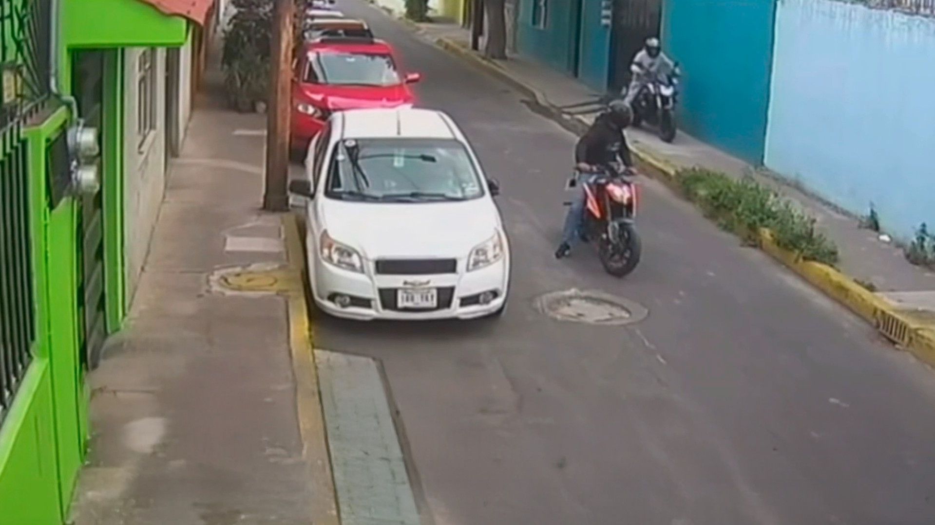 Motocicletas vulnerables en vía pública en CDMX