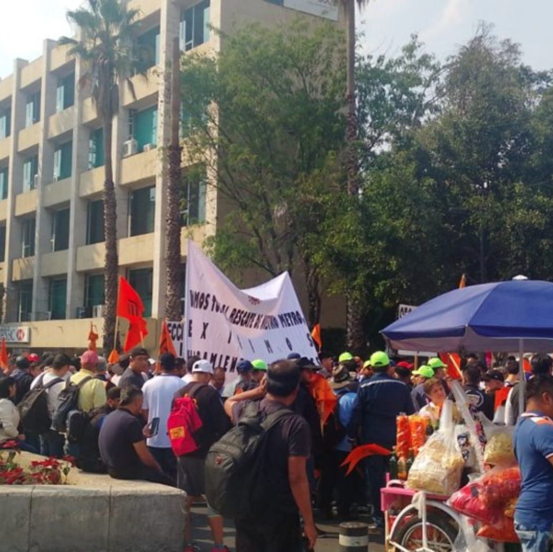 Inicia Marcha del Metro CDMX Hoy: ¿Por Dónde Va la Protesta? Cierre de Calles y Rutas Alternas