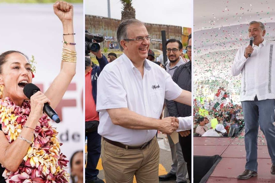 'Corcholatas' Hablan de Romper Muros, Encuestas y el Ejército