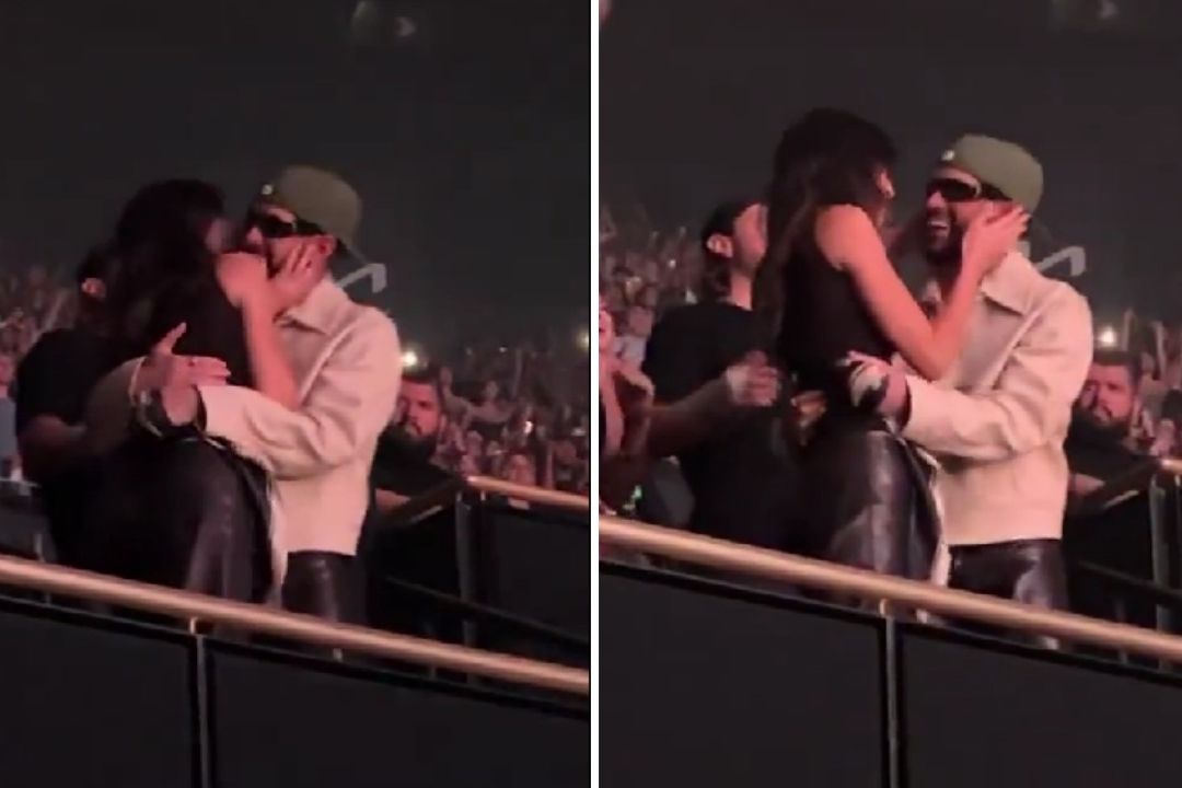 Kendall Jenner y Bad Bunny fueron vistos juntos en concierto de Drake en Los Ángeles