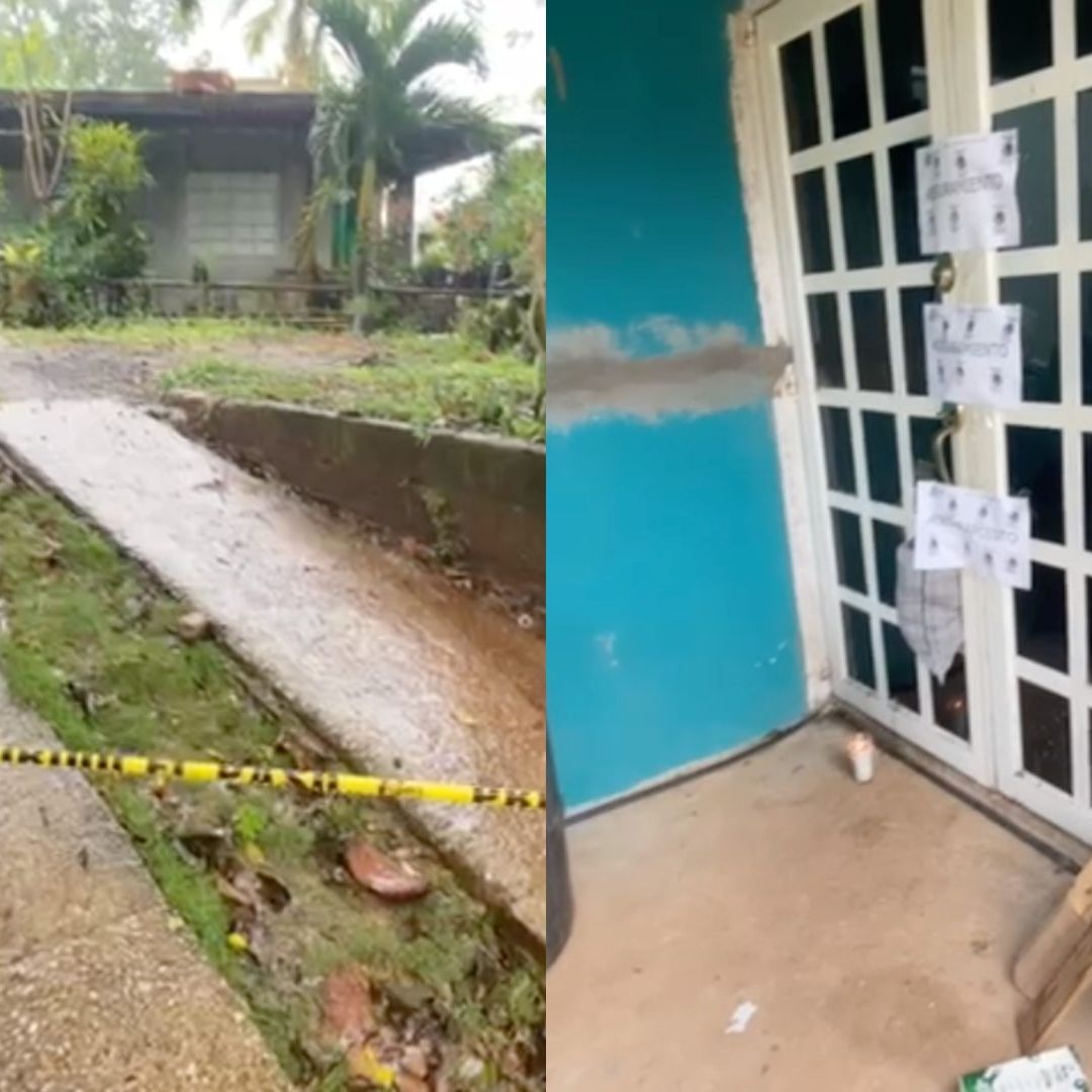 acordonamiento por hallazgo de una mujer sin vida en el sur de Veracruz
