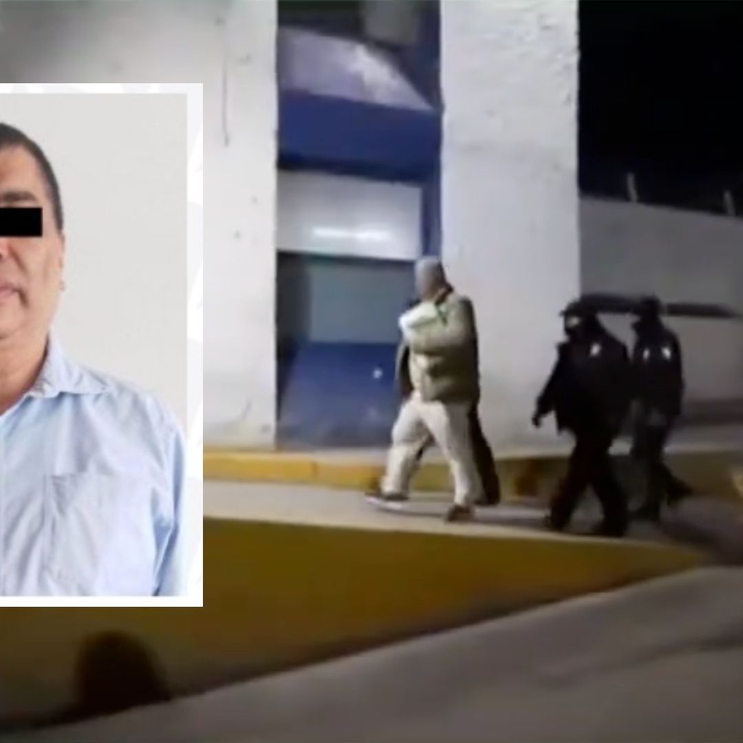 Traslado de Javier López Zavala Excandidato a Gobernador de Puebla a Penal de Máxima Seguridad del Altiplano en Estado de México