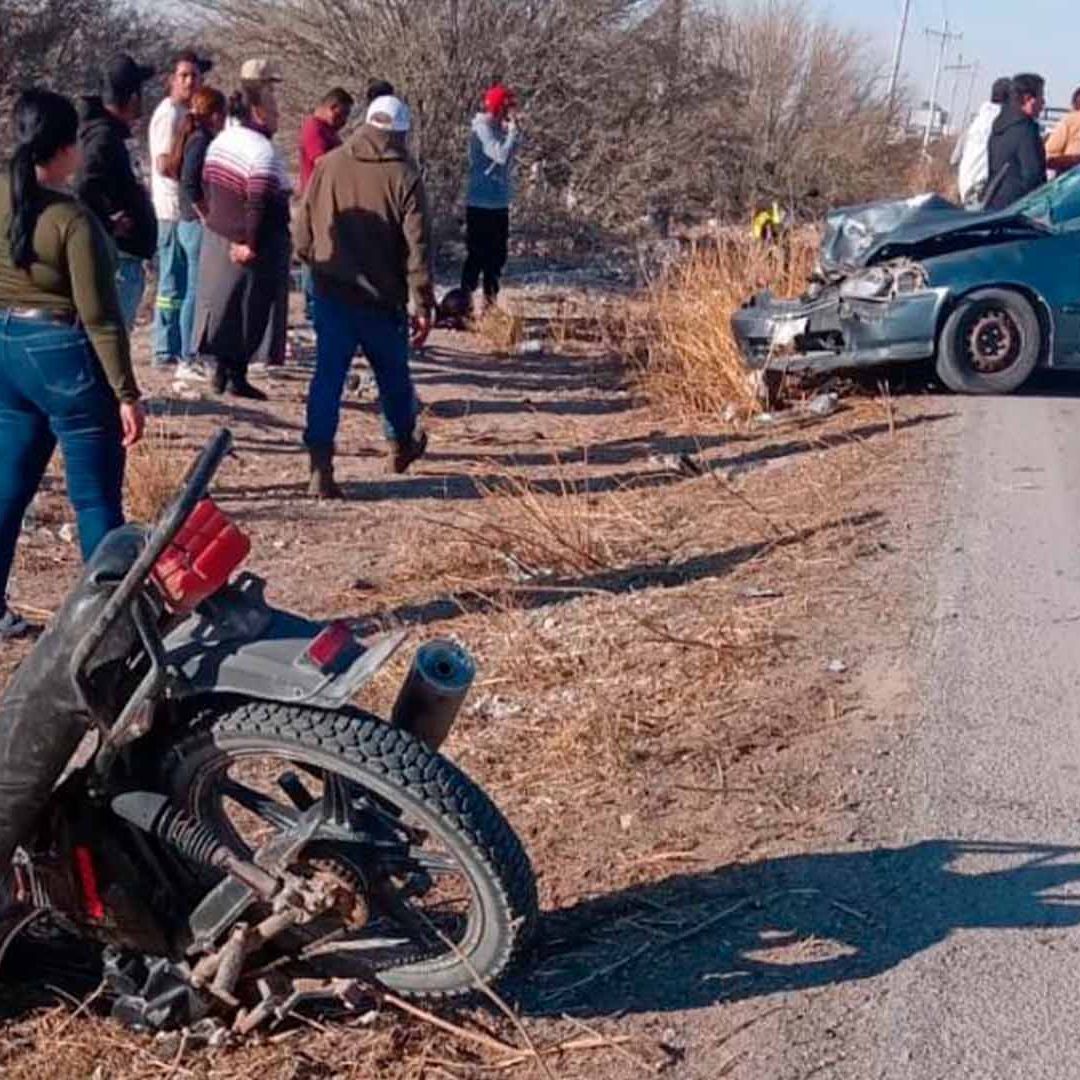 Muere Mujer tras Choque Frontal en Carretera de Gómez Palacio