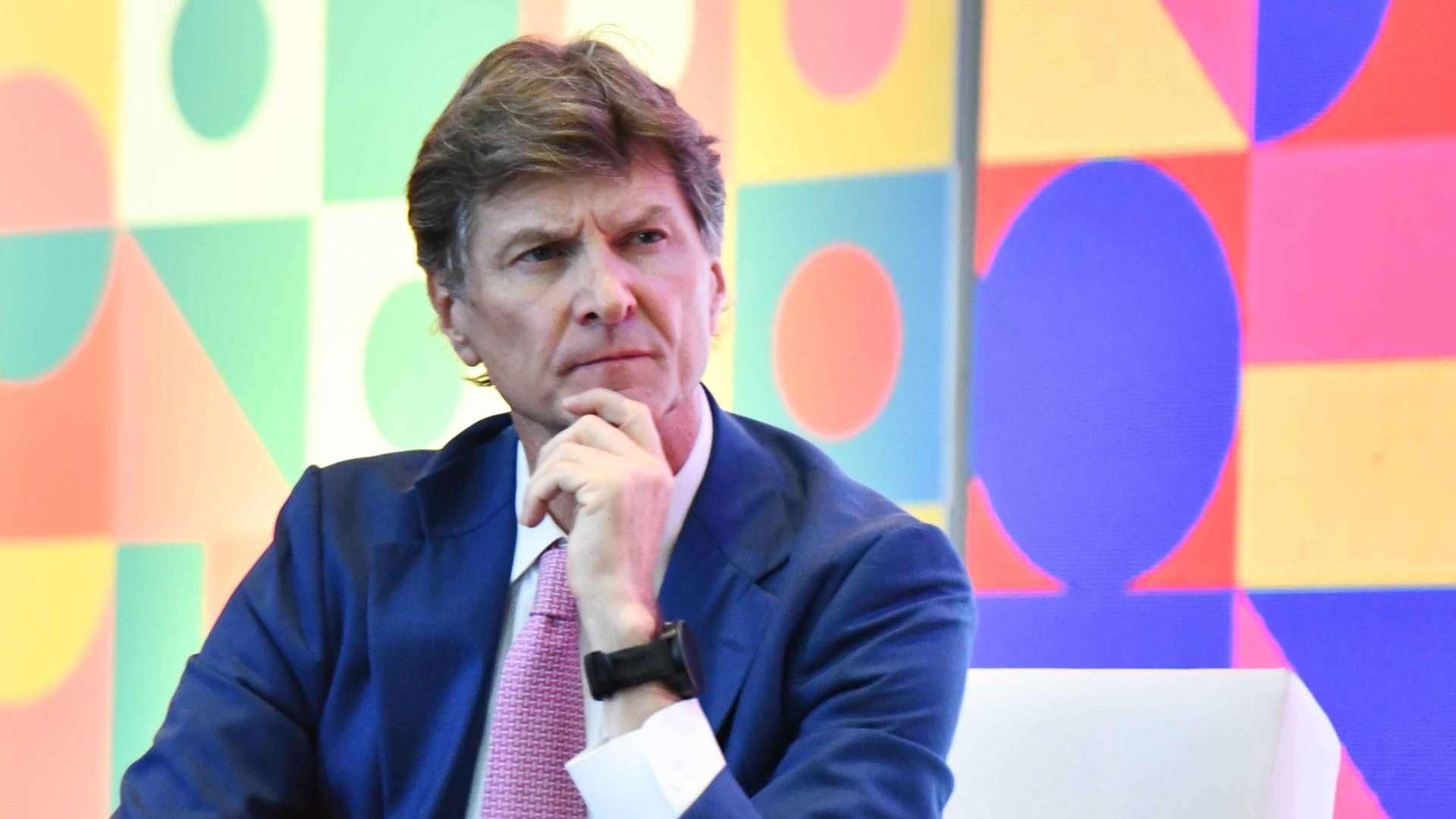 Enrique de la Madrid, durante el primer foro "Diálogos Ciudadanos" del Frente Amplio por México.