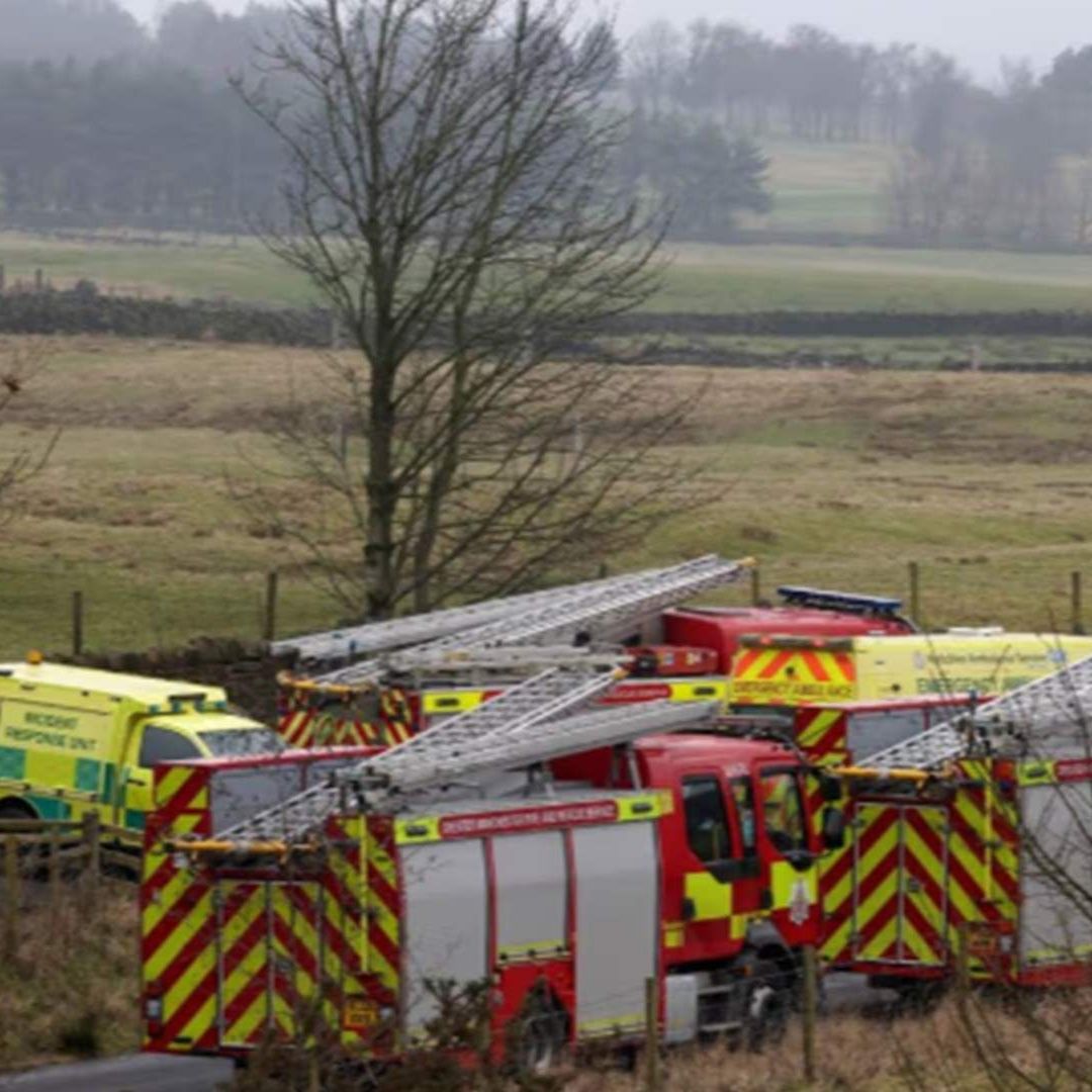 Accidente aérero en Inglaterra