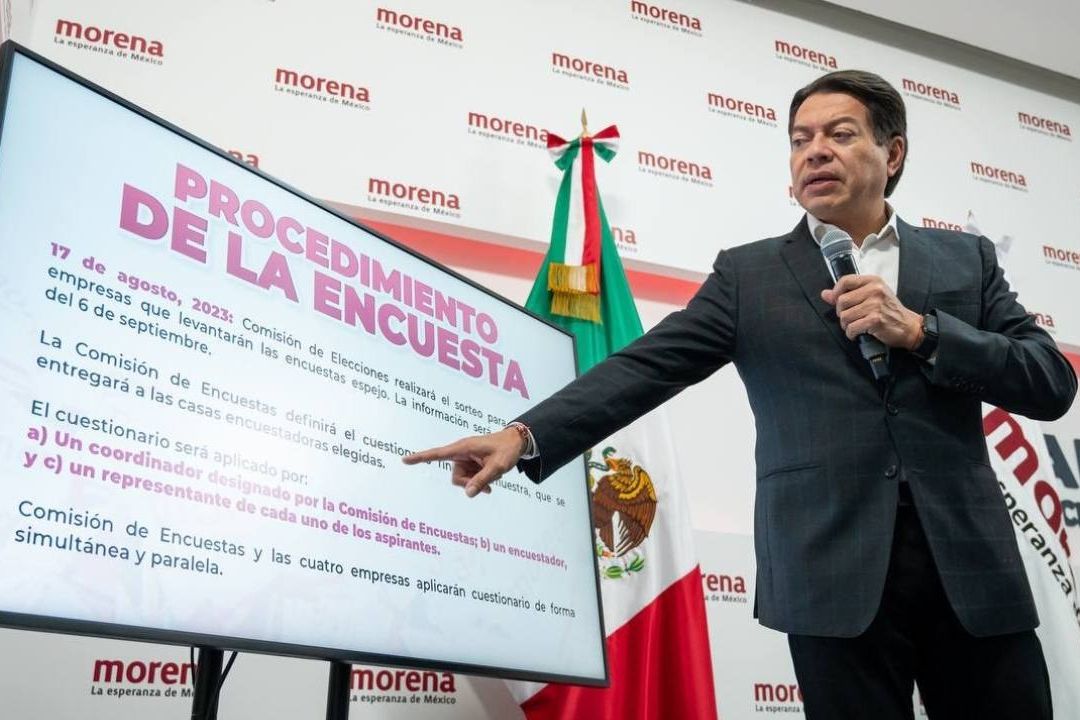 Morena Elige Casas Encuestadoras el 17 de Agosto