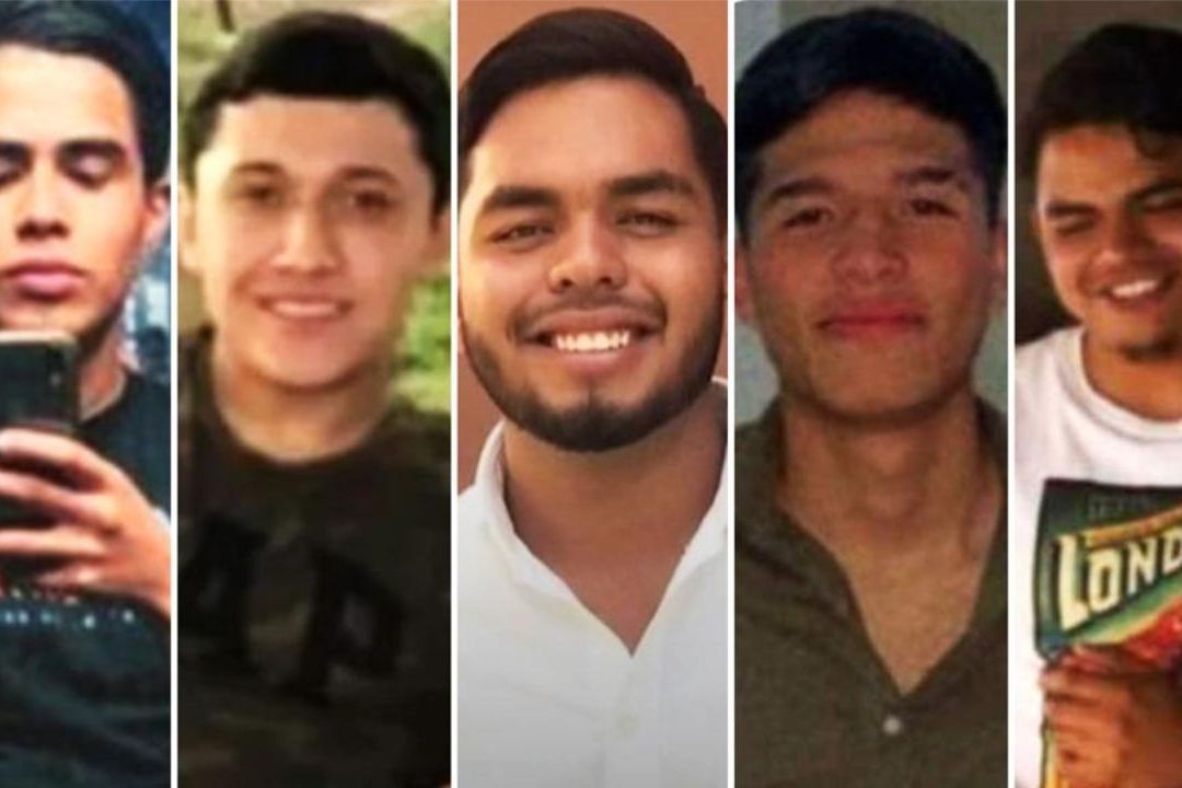 Dante, Uriel, Roberto, Jaime y Diego, los jóvenes desaparecidos en Lagos de Moreno