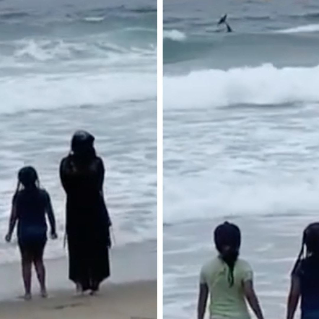 Captan en Video a Supuesta Sirenan Nadando en Playas de Tijuana, México