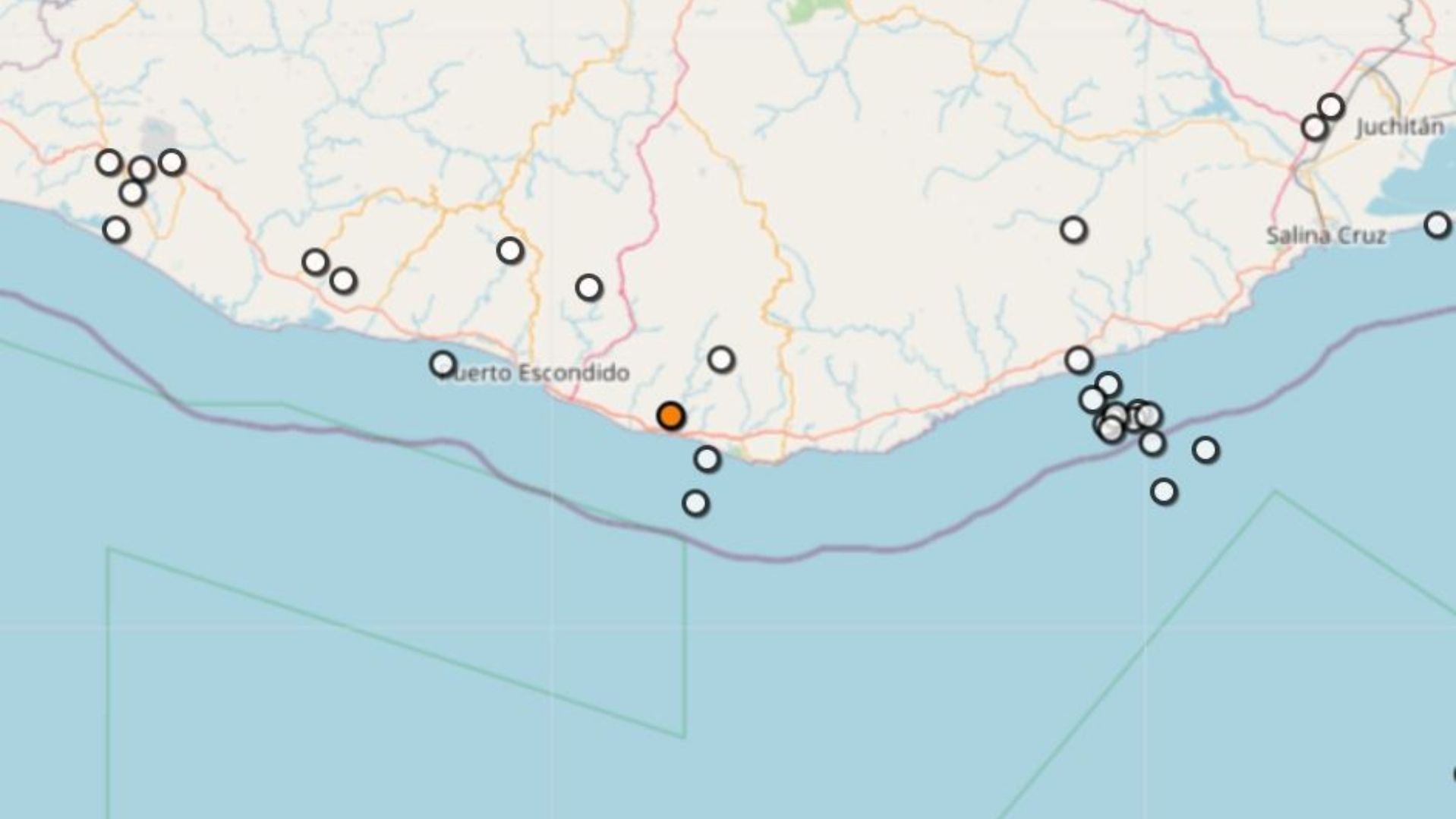 Se registra sismo en región de Oaxaca hoy 1 de febrero