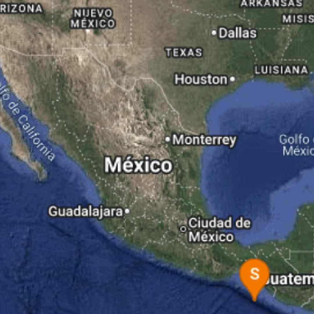 Sismo en Chiapas hoy. Foto: SSN