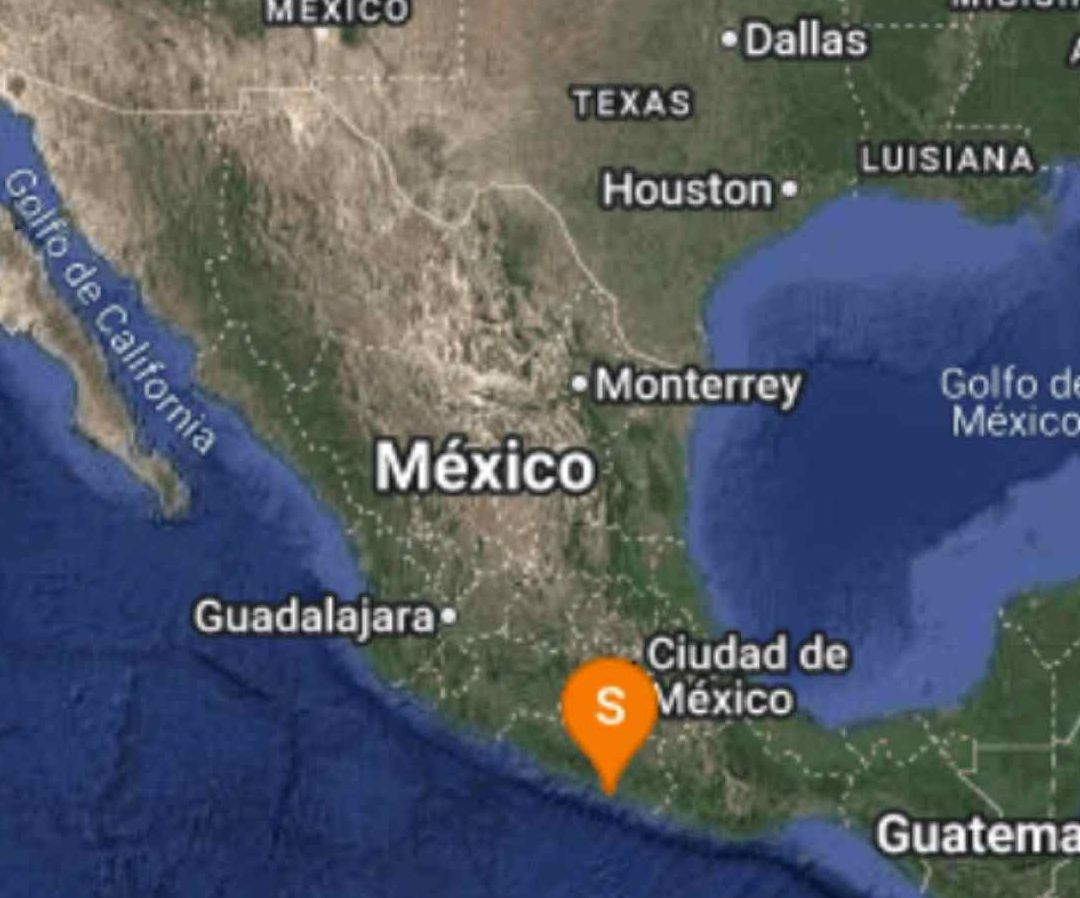 Temblor hoy en México. Foto: SSN