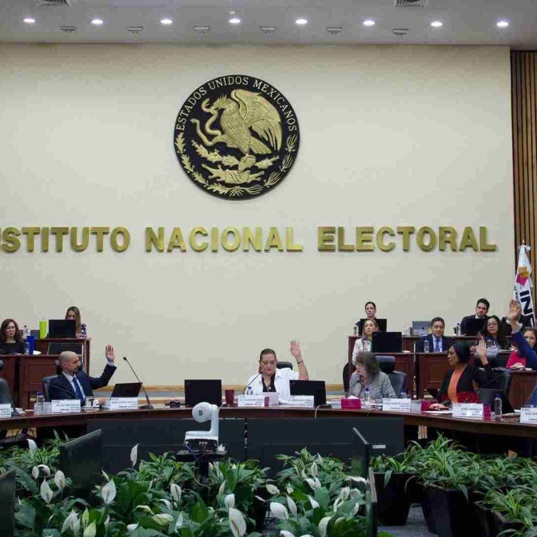 Sesión Ordinaria del Consejo General del Instituto Nacional Electoral en la sede del instituto.