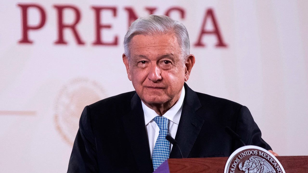 El presidente AMLO habla en mañanera sobre maíz transgénico