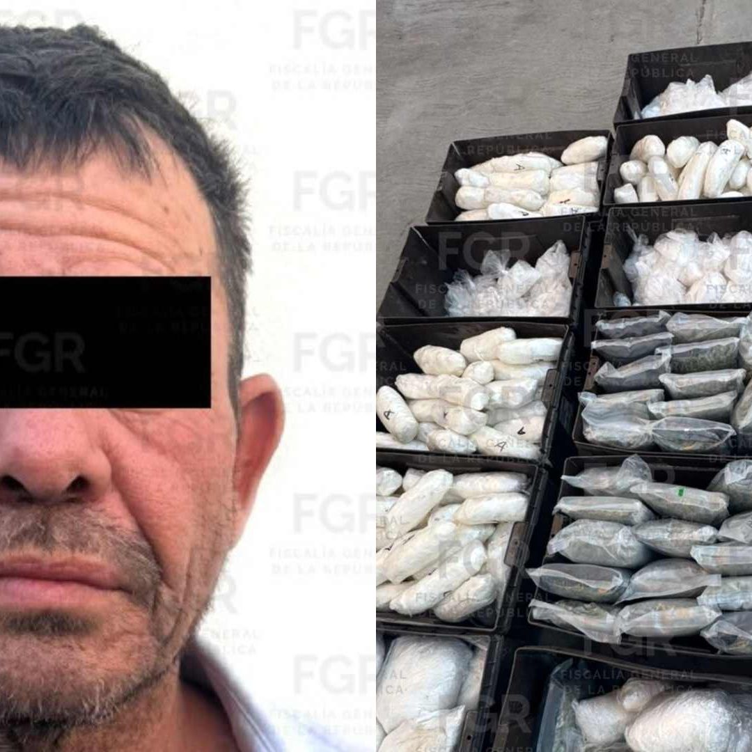 Sujeto Detenido por Transportar Más de 225 Kilos de Diferentes Narcóticos en Carretera de Sonora