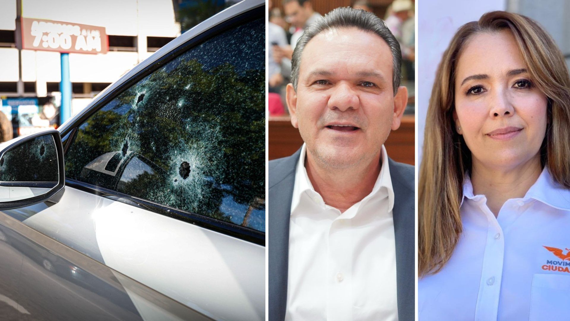 Ataque a Diputados en Sinaloa: Sergio Torres, Sigue Grave y Elizabeth Montoya, Pierde Ojo