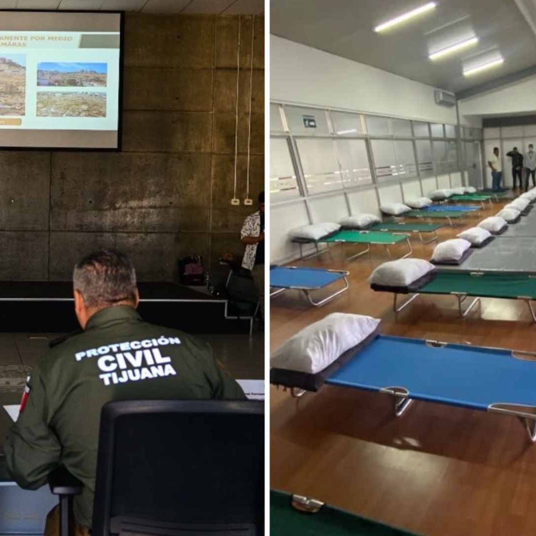Ante llegada del huracán Hilary activan refugios temporales en Tijuana