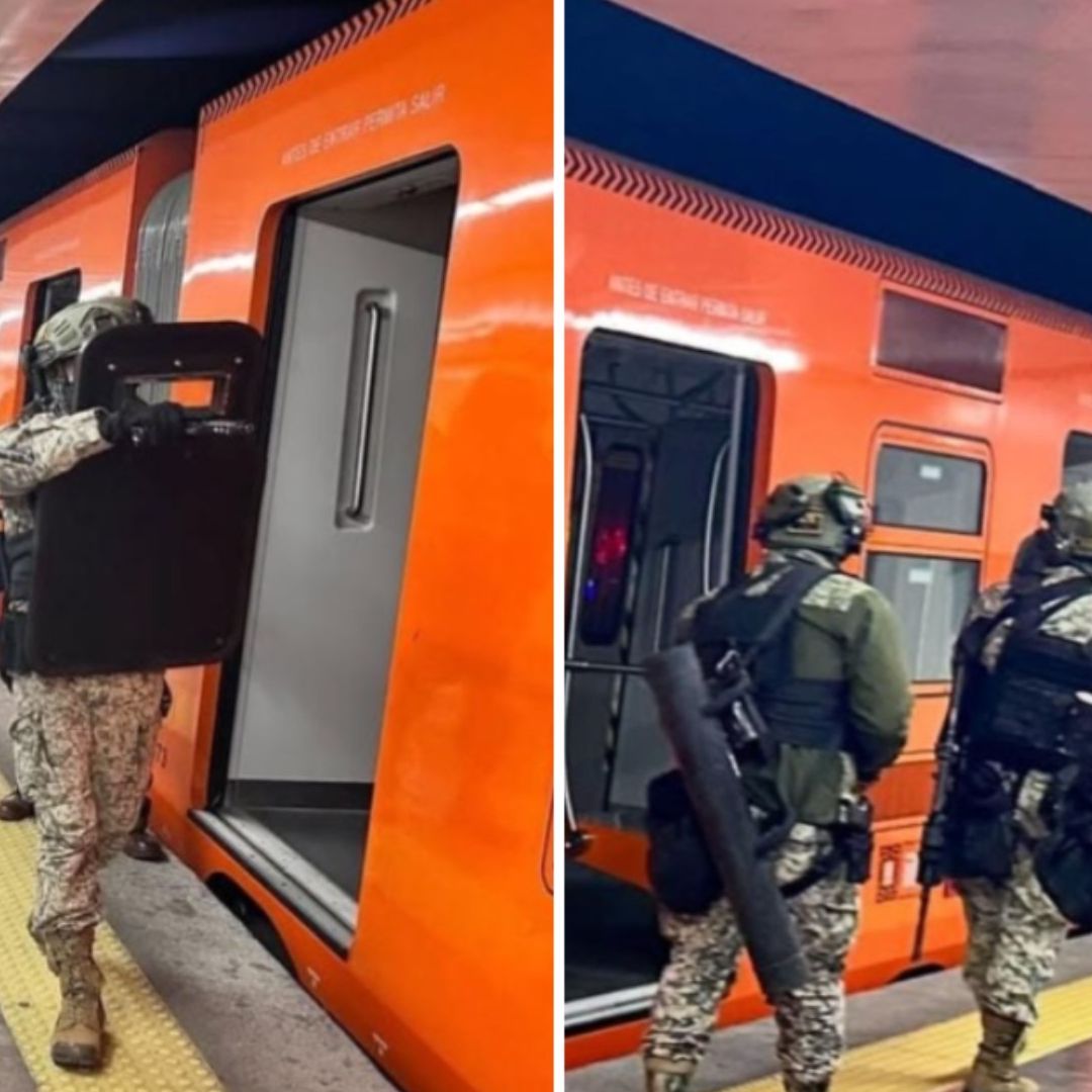 Rumbo al Mundial 2026: Ejército Hace Entrenamientos contra Atentados Terroristas en Metro CDMX
