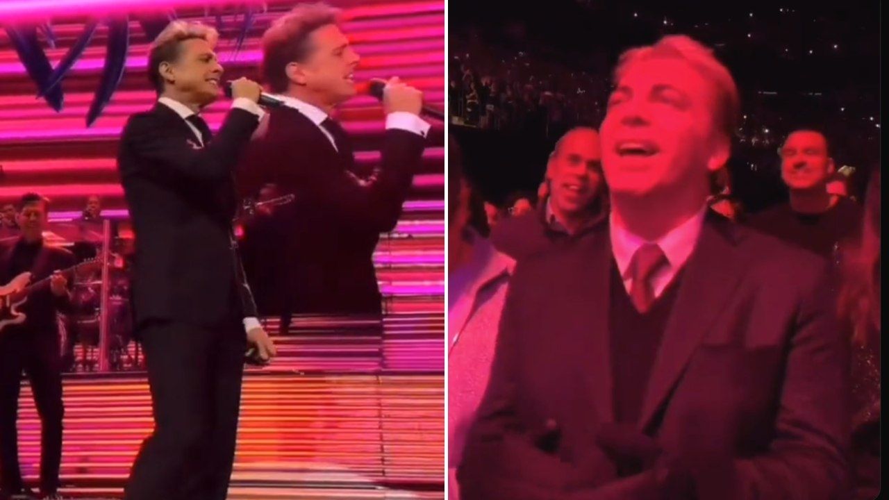 Luis Miguel cerró sus conciertos en Argentina y la visita de Cristian Castro en primera fila sorprendió a miles de fans