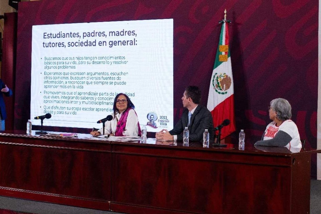La secretaria de Educación Pública dijo que se construyó un plan de estudios diferente, nunca antes visto, con la autonomía de los maestros como prioridad.