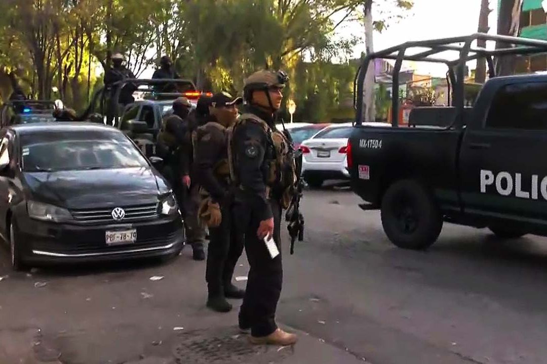 5 integrantes del CJNG fueron detenidos en CDMX