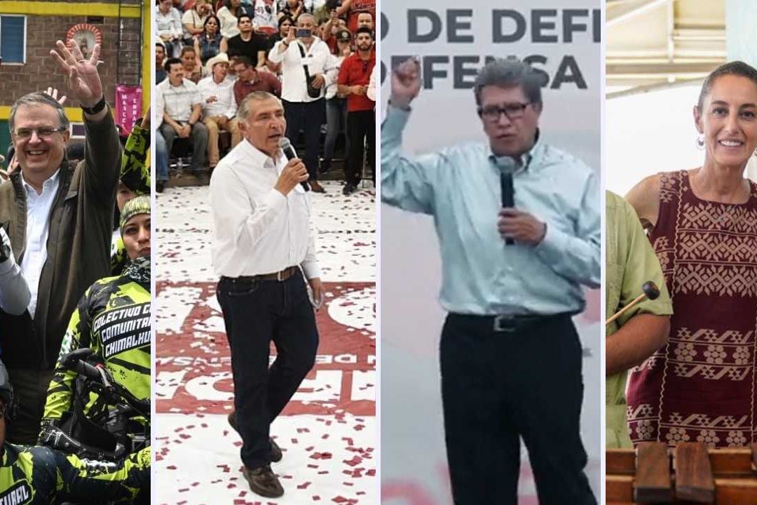 ¿De Qué Hablaron las 'Corcholatas' durante sus Giras por el País?