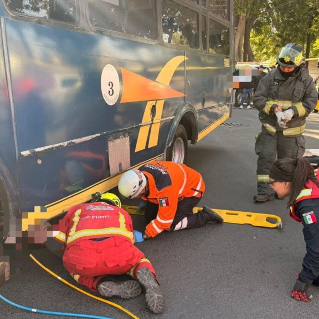 Unidad Transporte Público Ruta 3 Atropelló Mujer Tercera Edad Colonia Alseseca Puebla