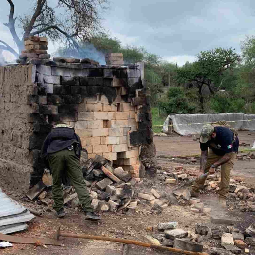Hallan más restos óseos en Lagos de Moreno