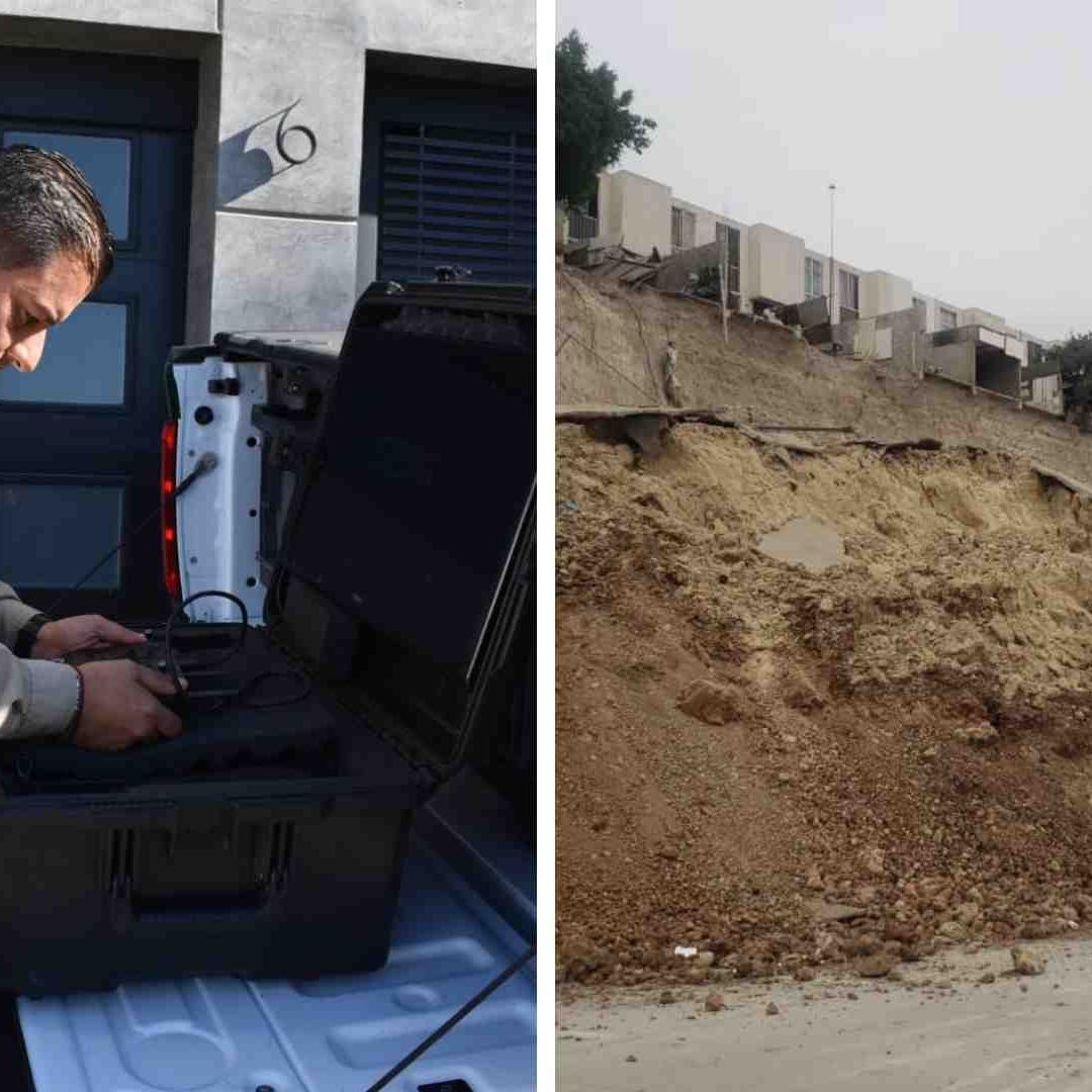 Protección Civil de Tijuana Vigila Deslizamientos en Tijuana