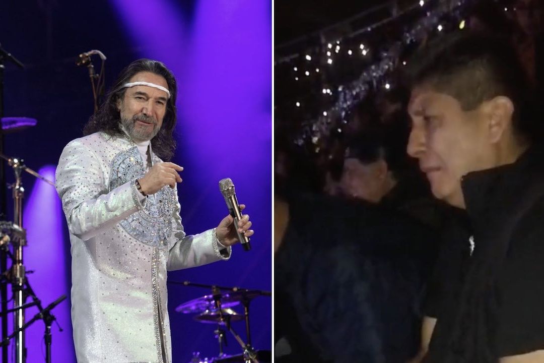 Padre de familia lloró ante concierto de Los Bukis