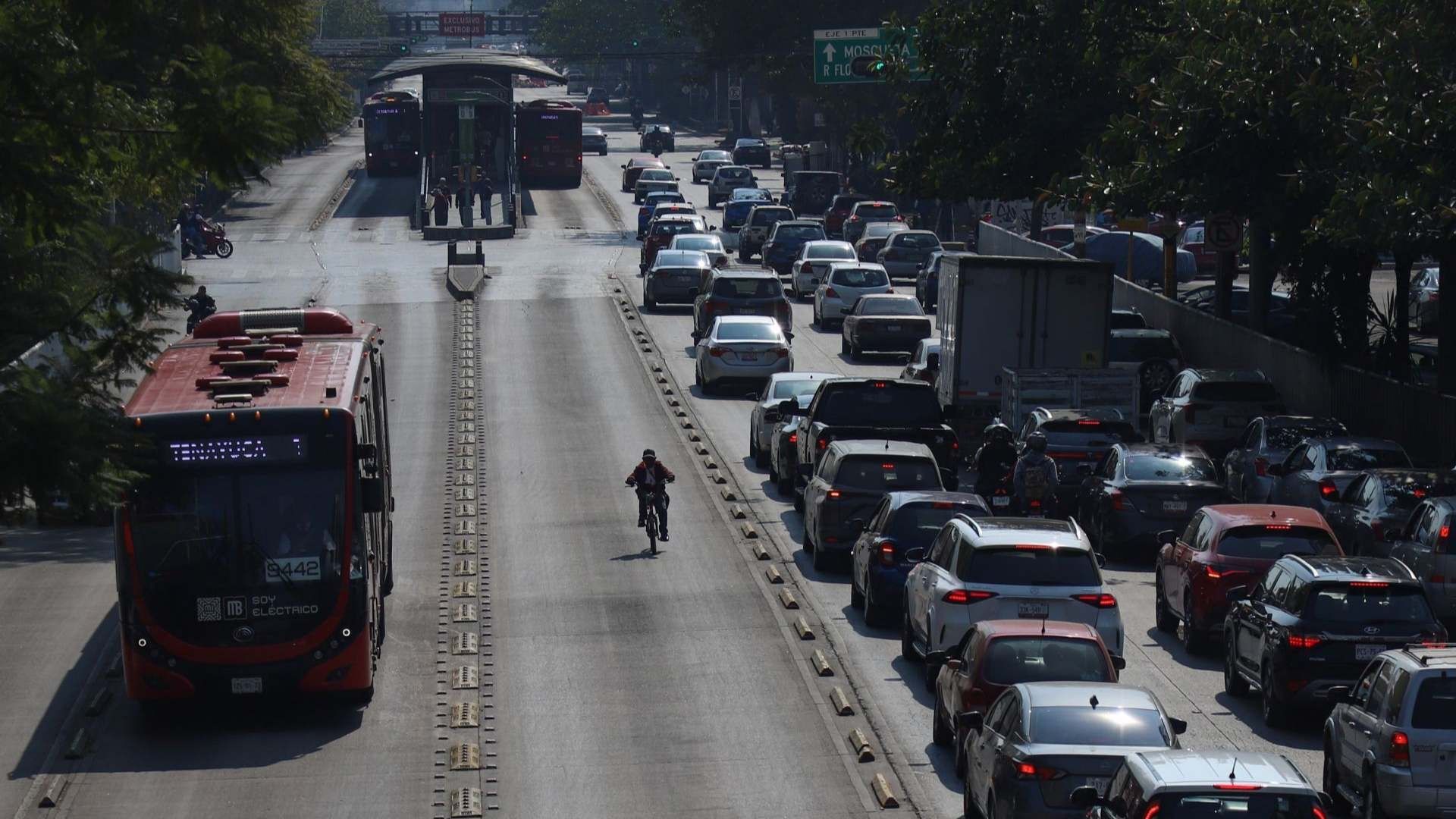 Tráfico en las CDMX