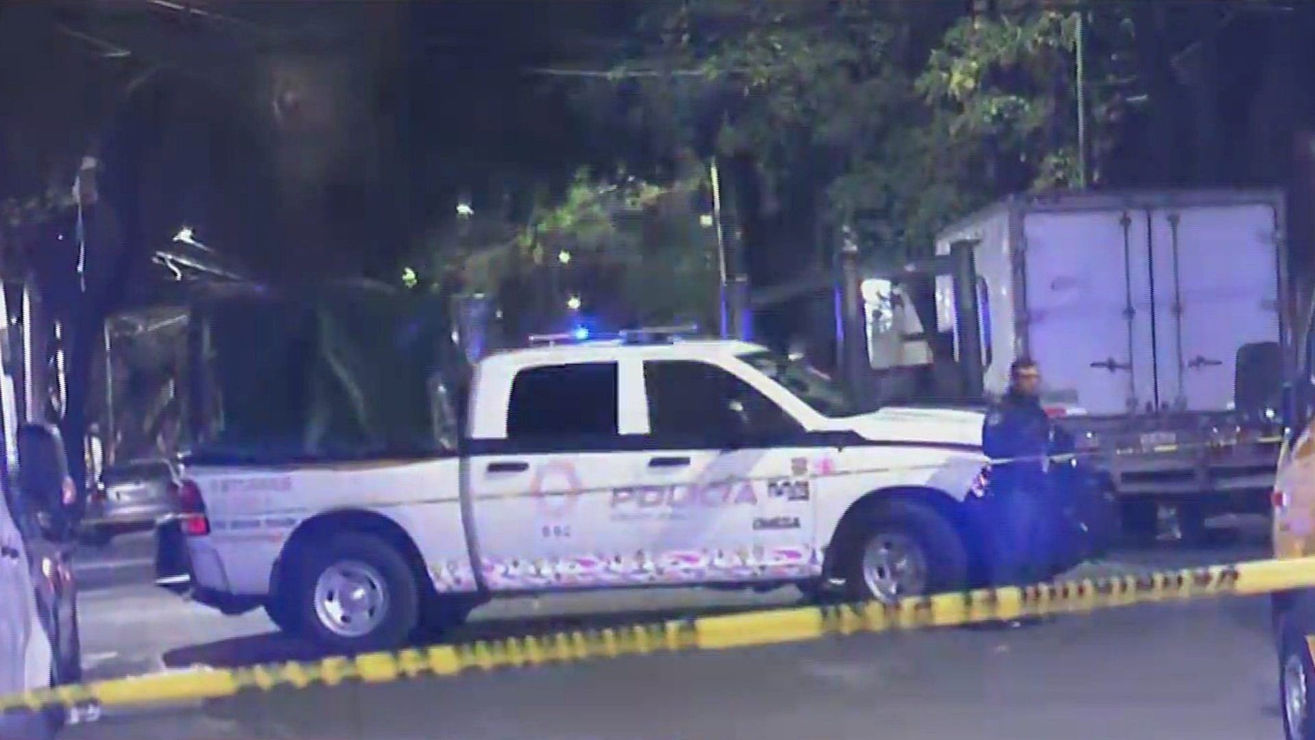 Operativo policial luego de ataque a balazos en CDMX